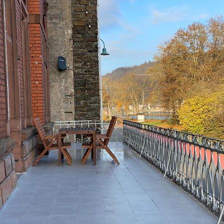 Direkter Moselblick 126m² großer Altbau und Terrasse Sankt Aldegund Exterior foto